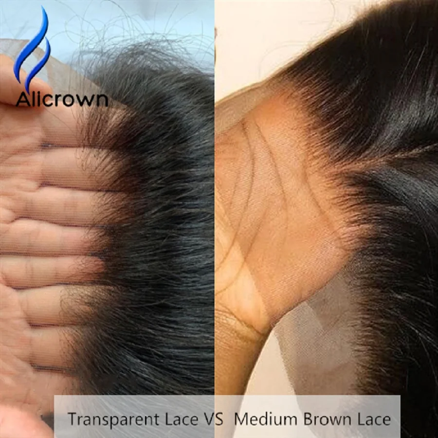 HD прозрачный 13x6 кружева прямые парики средней Ration кожи расплава предварительно вырезанные человеческие волосы парики для чернокожих Для женщин 130 150 плотность