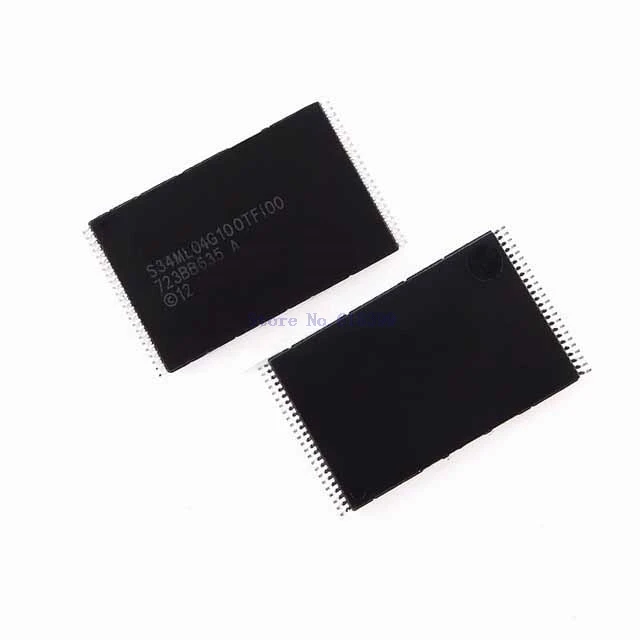 

S34ml04g100 Slc Nand Flash Parallel 3V/3.3V 4G-Bit 512M X 8 20Ns 48-Pin Tsop-I Ic Chip S34ml04g100tfi000