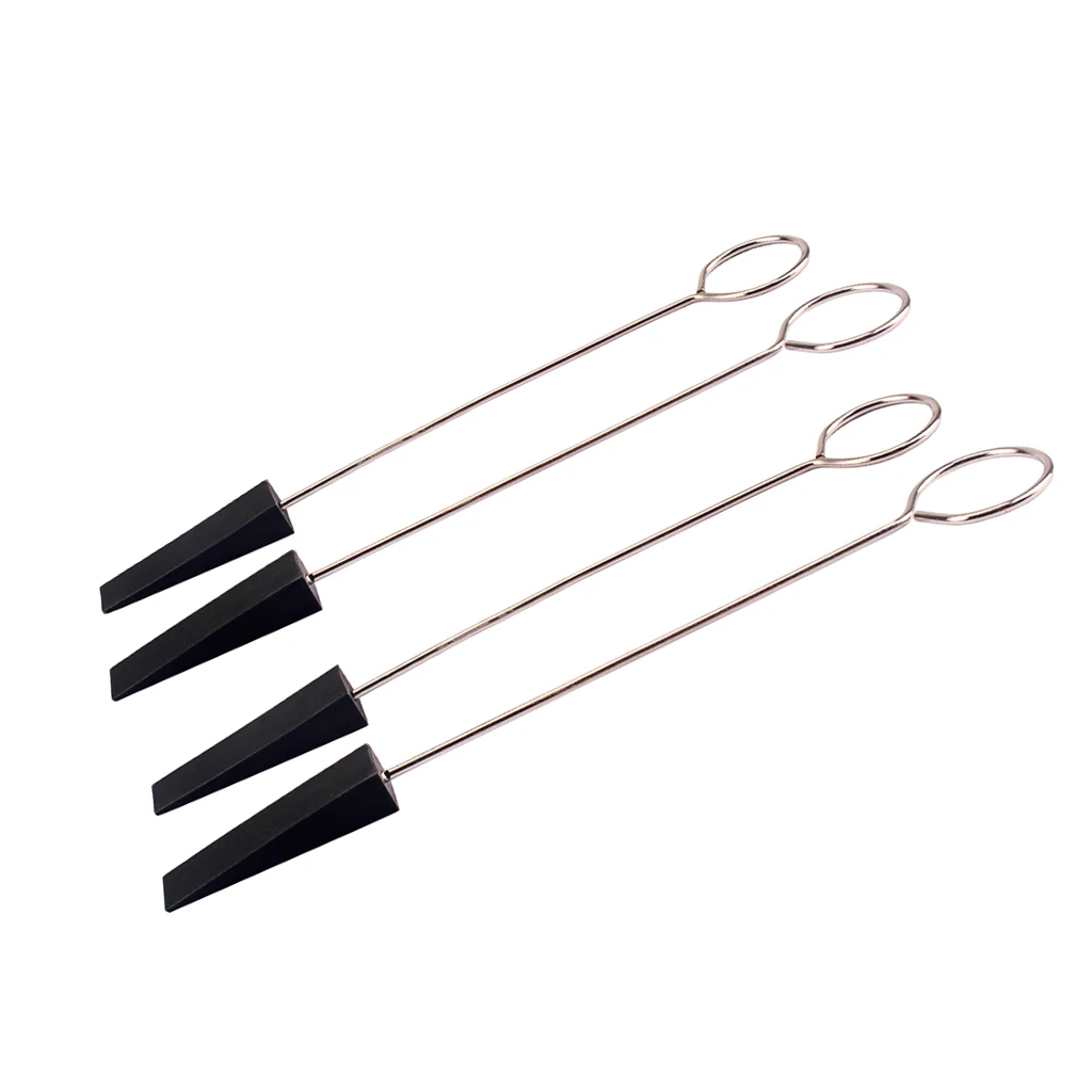 Professional Piano Mutes With Handle Rubber Tuning Mute 4PCS 185mm/7.28inch