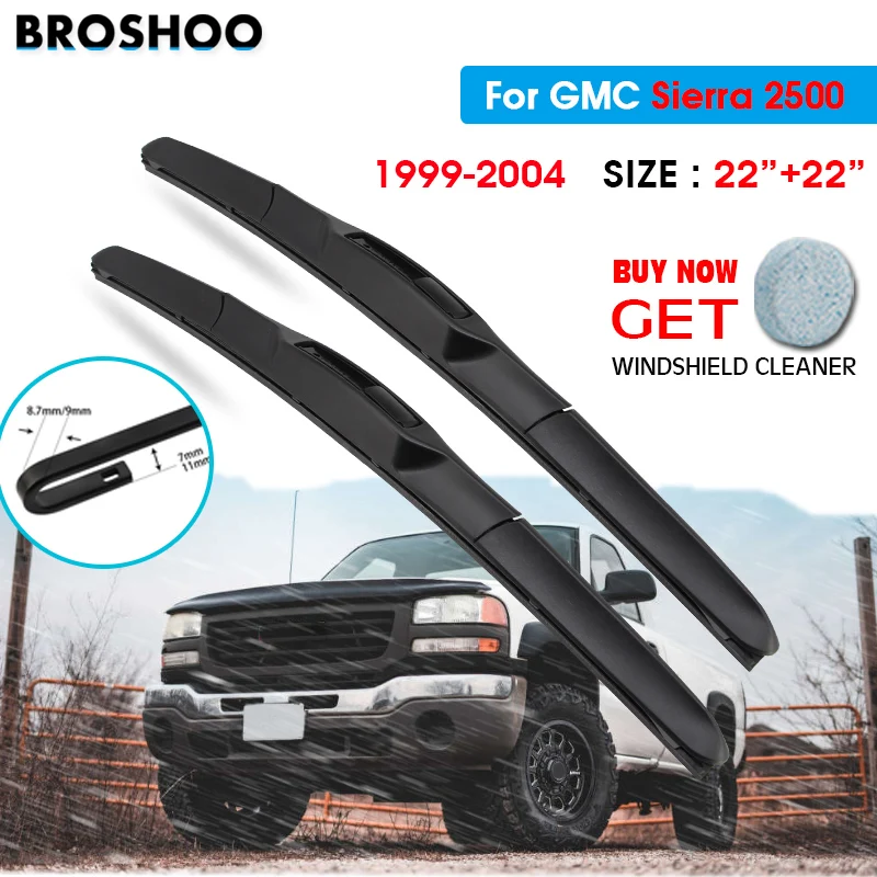 Щетка стеклоочистителя автомобиля для GMC Sierra 2500 22 &quot+ 22&quot 1999-2004 автомобильные
