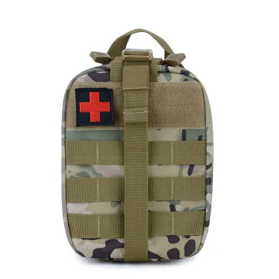 Tactical First Aid Bag Medical Kit Bags Molle EMT Emergency Survival Pouch Outdoor Camping Climbing Medical Box Package - Цвет: CP