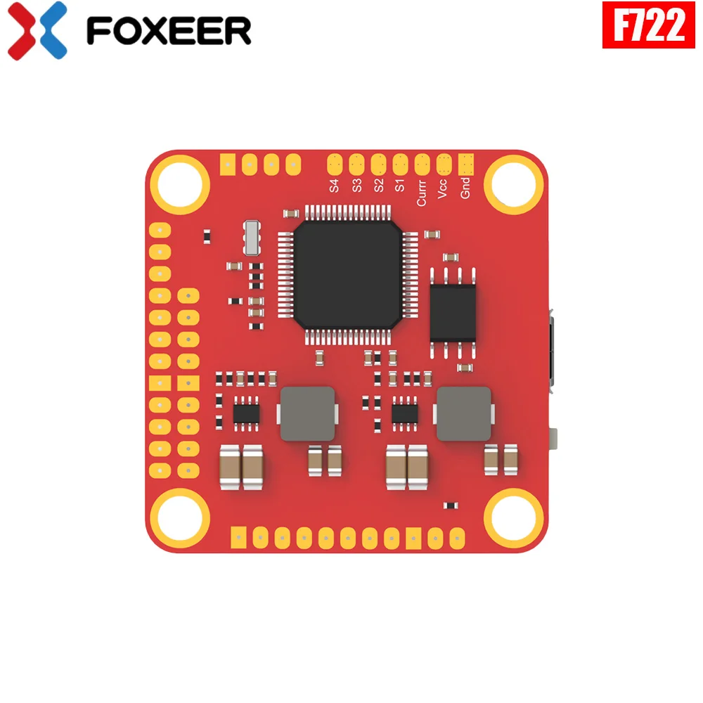 

Foxeer F722 Dual Flight Controller STM32F722RGT6 MPU6000 and ICM20602 OSD for RC FPV Racing Drone Quadcopter