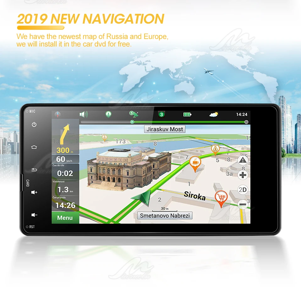 PX30  Android 9.0 2G+32G  car dvd radio video gps navigation for Mitsubishi outlander lancer asx 2012 2013 2014