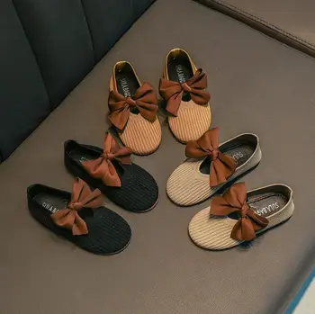 

Girls Casual Shoes for Kids Low Heeled Girls Wedding Shoes Children Princesss Shoes Teenager Girls Dancing Shoes Flat