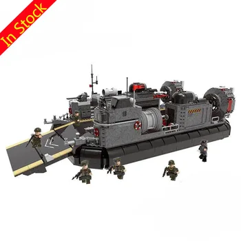 

In Stock 3006Pcs XINGBAO Blocks 06019 Across The Battlefield Series Amphibious Transport Ship Toys For Children Old Stock