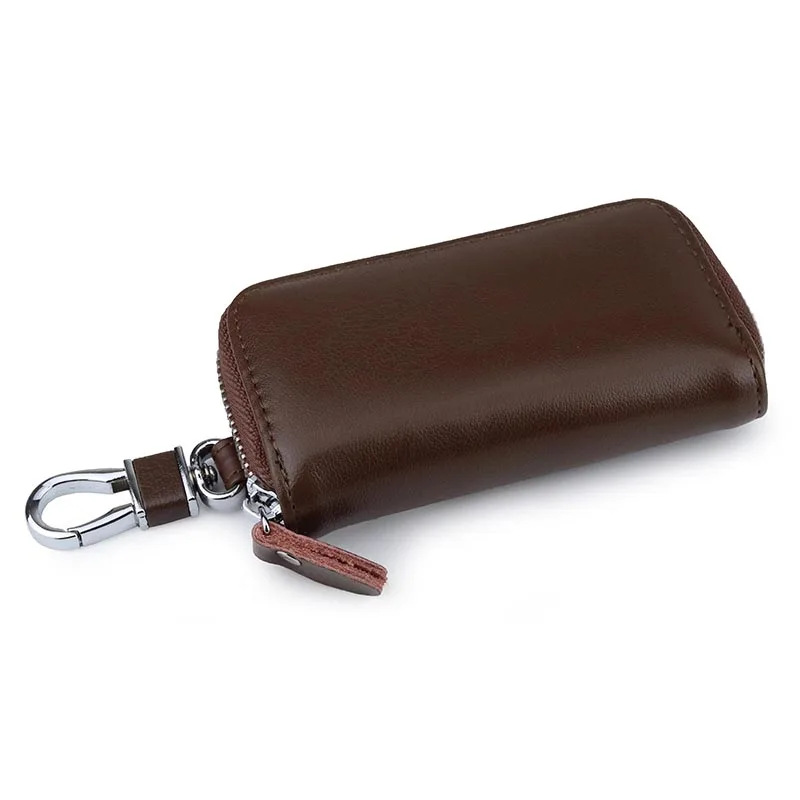 COMFORSKIN, Новое поступление, мужской кожаный бумажник для ключей, многофункциональный мужской брелок для ключей, мужской бумажник ключница для ключей