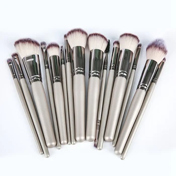 

15pcs Makeup Brushes Set Foundation Powder Blush Eyeshadow Concealer Lip Eye Make Up Brush Cosmetics Tools