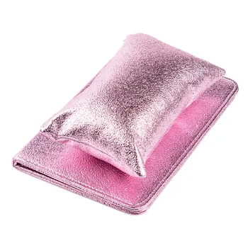 

3Color Professional Nail Pillow Cushion Holder Colorful Design Soft Pu Leather Hand Arm Rest Set Nail Art Salon Manicure Tool(Pu