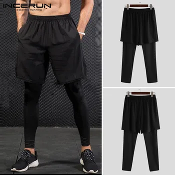 

2020 Men Fitness Joggers Dance Basketball Sweatpants Mens Sport Trousers Running Pants Male Gym Training Jogging Pants INCERUN
