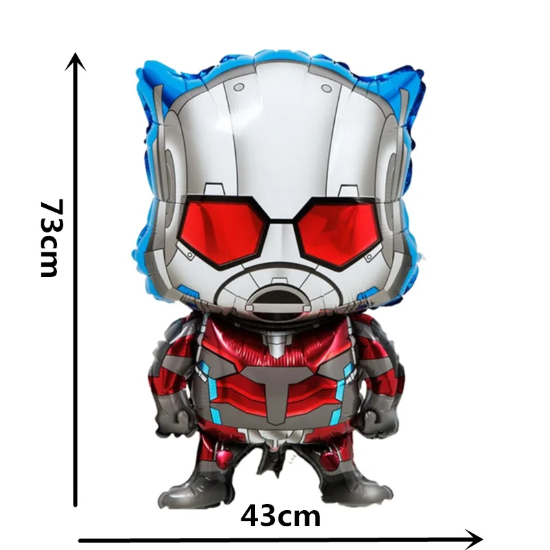 Мстители фольги воздушный шар с изображением Человека-паука Железный человек Бэтмен Капитан Америка Супергерой день рождения гелиевые воздушные шарики, детские игрушки День рождения