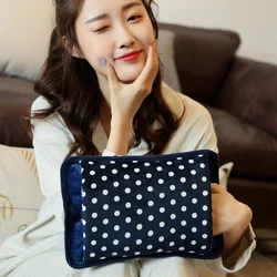 Hot Water Bag Electric Winter Hand Warmer Hot Water Bottle Hand Po Inserted Charging Electric Hot-water Bag EU Plug Hand Warmer