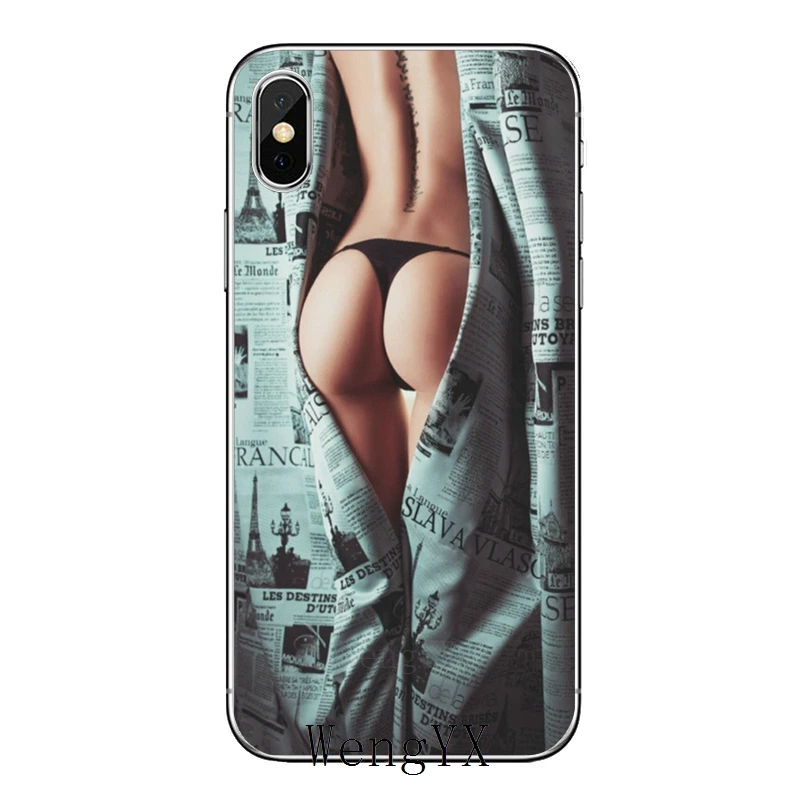 Для huawei mate 20 10 9 P30 P20 P10 P9 pro Lite P Smart plus сексуальное нижнее белье с задницей бикини женские аксессуары для девочек чехол для телефона