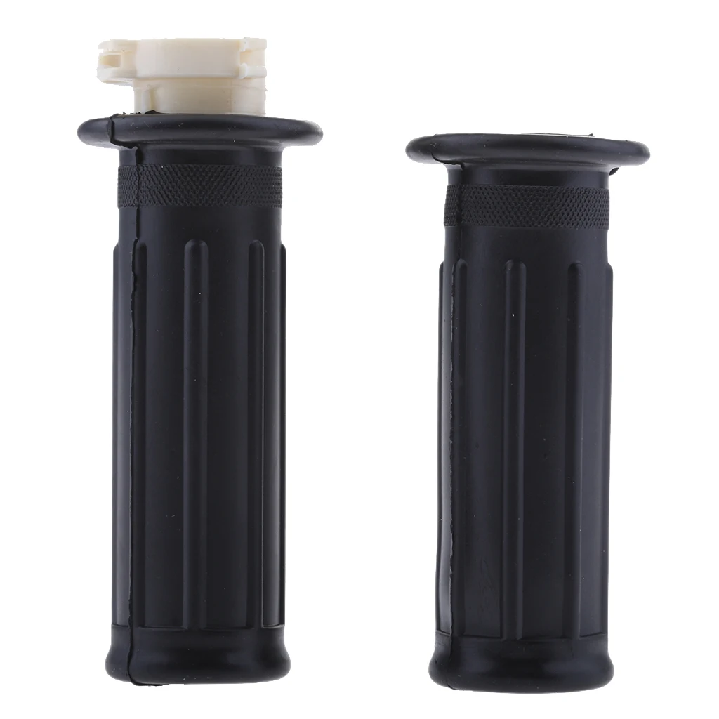 1 Pair 22mm 7/8' Left Right Handlebar Twist Grips for Yamaha PW50 Universal Fits For Fits 7/8