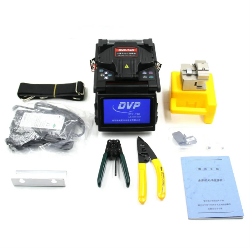 Ftth fusion splicer DVP-740/машина для сращивания оптического волокна
