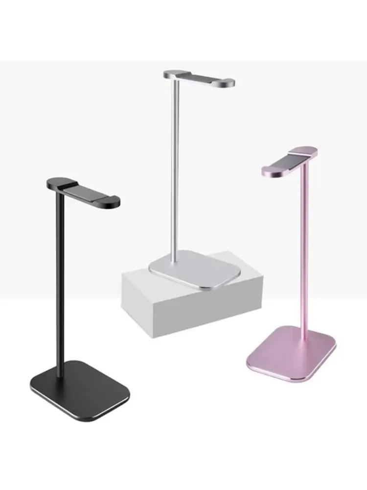 Earphone Hanger Holder Headphone Stand Rack Sturdy Non Slip Aluminum Alloy Gaming Headset Bracket with Solid Base