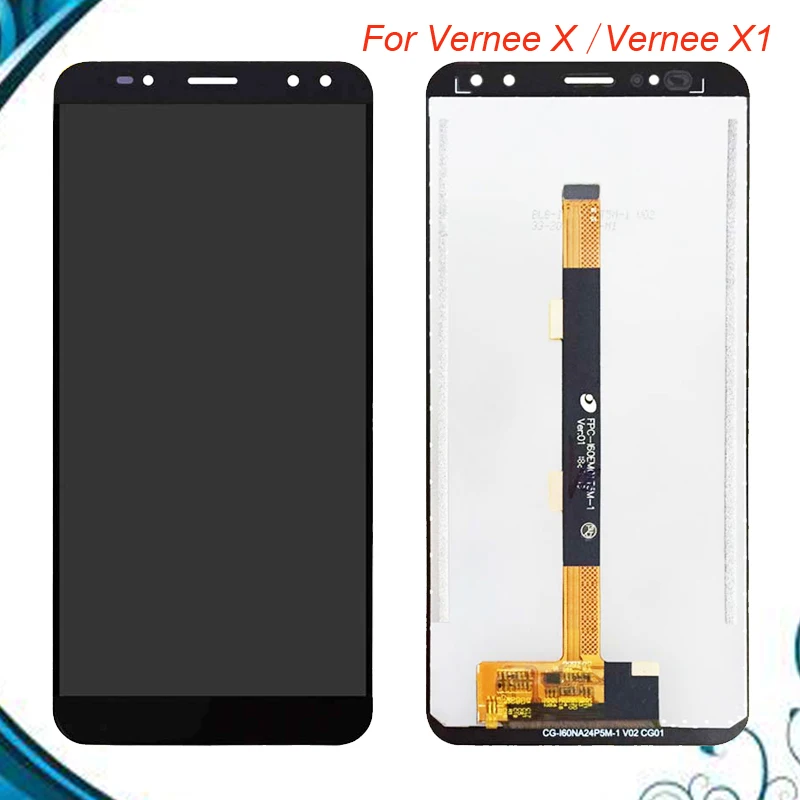 

For Vernee X X1LCD Display +Touch Screen Assembly Digitizer Replacement For LCD For Vernee X1 Display IN Stock