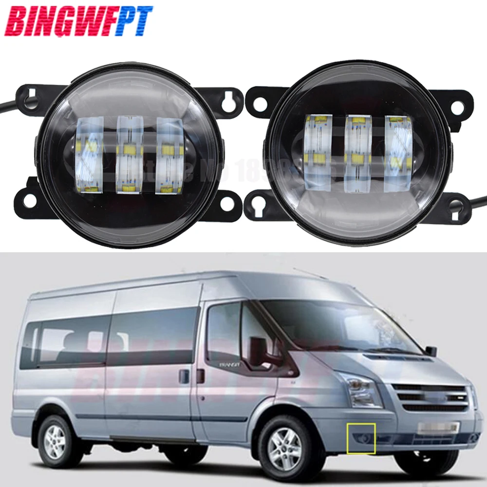 1 пара переднего бампера светодиодный противотуманный фонарь для Ford Transit платформа шасси 2006- для Ford Mustang 2005-2013 для Ford Edge