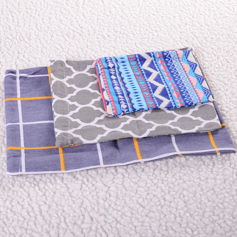 Printed Cotton and Linen Drawstring Storage Bag Linen Sundry Underwear Travel Gift Storage Bag