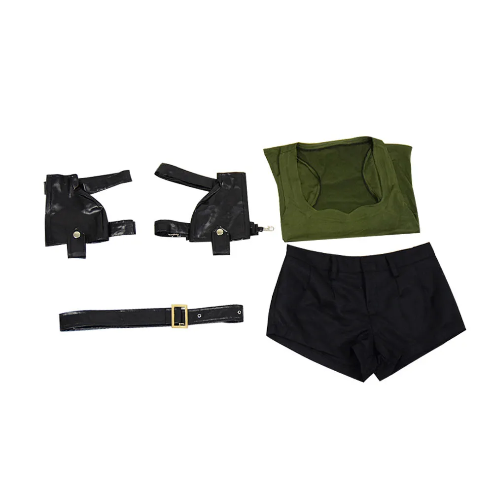 CosDaddy Lara Croft Косплей Костюм женский боевой костюм полный комплект
