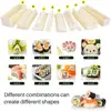 10pcs DIY Mold Cooking Tools Sushi Kit Home Kitchen Machine Sushi Roll Maker Tools Set Gadgets Japanese Snack Foods Bazooka ► Photo 3/6