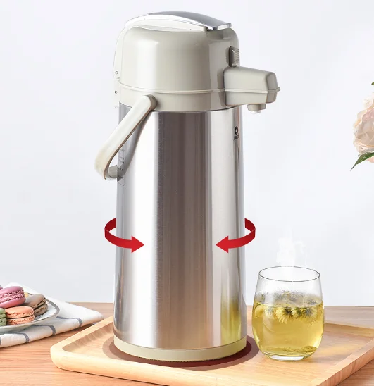 Air pressure type large capacity pressing household heat preservation kettle J03