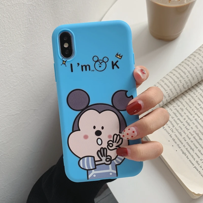 Мультяшный Мягкий силиконовый чехол для Etui iPhone 6 6S 7 8 Plus X XR XS Max 11 Pro Max 6,1 5,8 6,5 Мягкий силиконовый чехол с бантом - Цвет: LF-9
