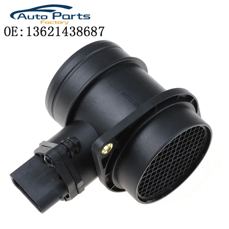 OEM 13621438687 Mass Air Flow Sensor MAF for BMW E81 E87 116i E46 316i 318i