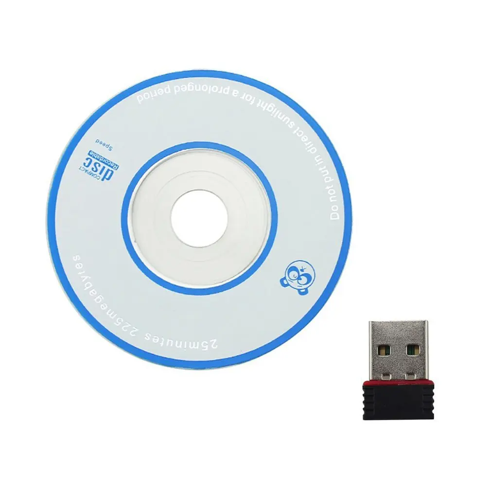 Mini Wireless USB Network Card Mini WIFI Receiver Stronger signal gain Maximum close to the wired network