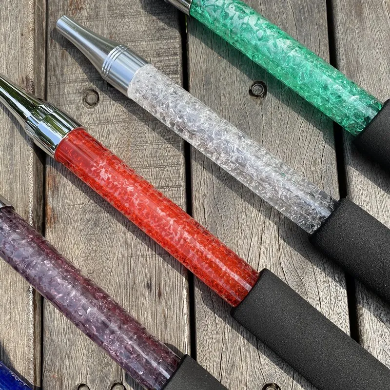 Hookah Mouthpieces 37CM Hookah Cool Ice Gel Handle Quick Freeze Shisha Sponge Suit Any Silicone Hose Narguile Sheesha Chicha