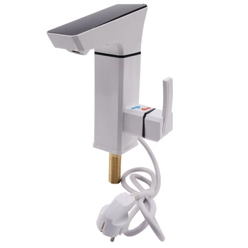 

New Design 3000W LED Display Temperature Instant Tankless Hot Faucet Kitchen Shower Electric Faucet Heater Hot Tap Water Heater