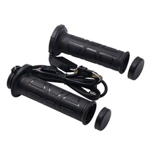 2 шт мотоциклетные ручки для руля с электрическим подогревом регулируемые 12 В 22 мм мотоциклетные электрические нагревательные ручки протектор