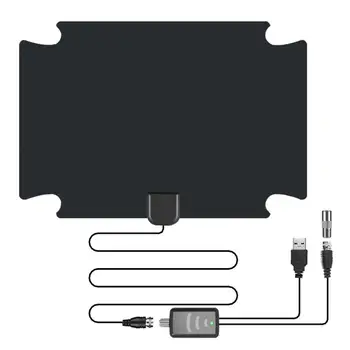 

Digital HDTV Amplified Booster Thin 120 Miles Range Indoor Television Antenna Working Temperature - 45 - 85 Degrees Celsius