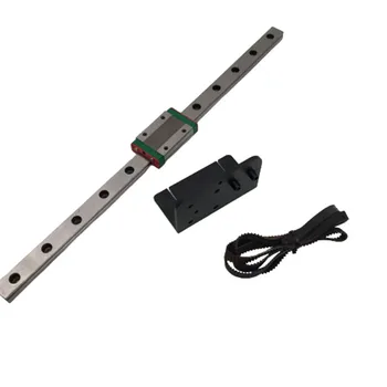 

Funssor 1pcs Ender 3 and Pro X axis hiwin MGN12H linear rail mod & screws nuts GATES timing belt kit