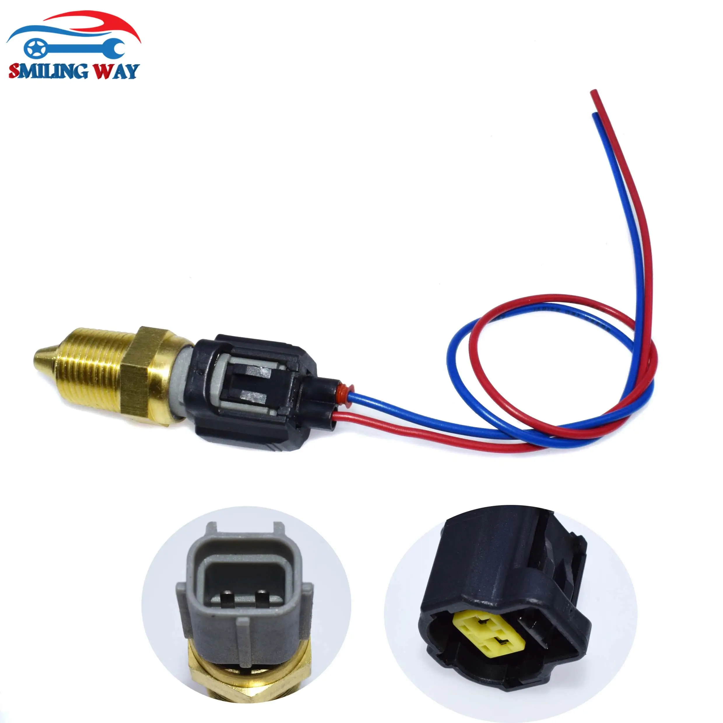 Sensor de temperatura del aceite refrigerante y enchufe de arnés conector para Ford, Lincoln, Mazda Explorer # F5AF12A648AA F5AZ12A648AB 3F1Z12A648A|Sensor de temperatura| - AliExpress