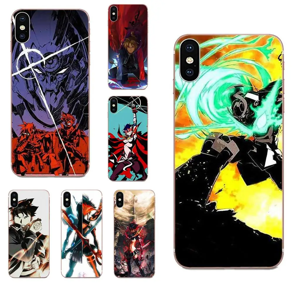 Чехол для Samsung Galaxy A10 A20 A20E A3 A40 A5 A50 A7 J1 J3 J4 J5 J6 J7 2016 2017 2018 Fullmetal Alchemist Kill La Jojo | Мобильные