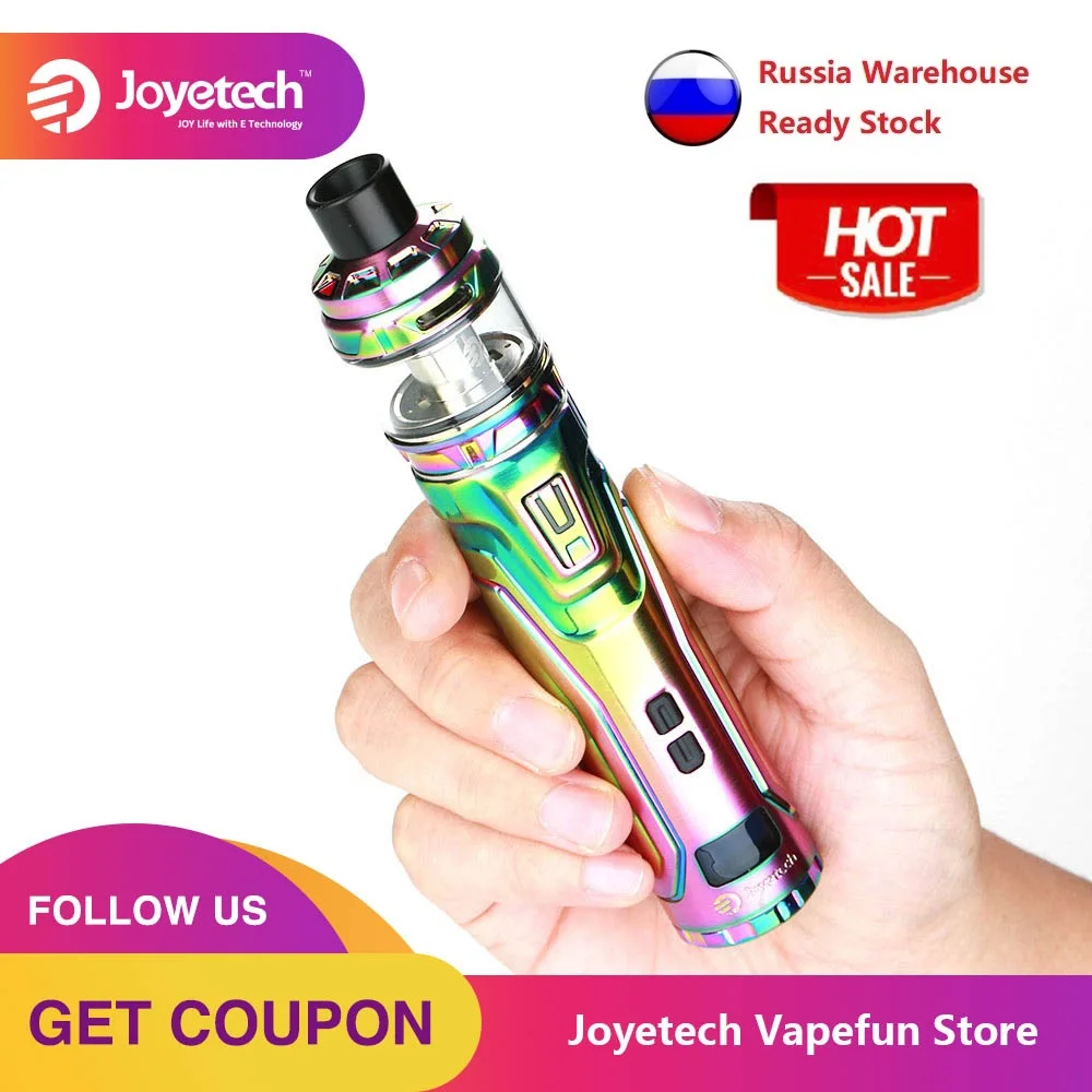 Joyetech ULTEX T80 80 Вт TC комплект с 5 мл атомайзером Cubis Max и 0 49 дюймовым oled-экраном без