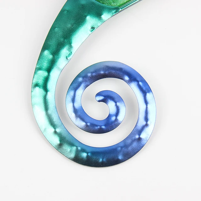 Fém Tengeri Fali Dekoráció A Kerti Dekorációhoz Kültéri Szobrok Miniatűr És Szobrászat - Image 6