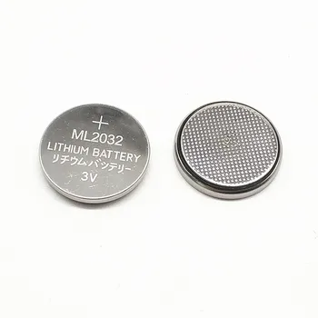 

1pcs ML2032 rechargeable button battery 3V computer motherboard battery can replace CR2032 bare battery