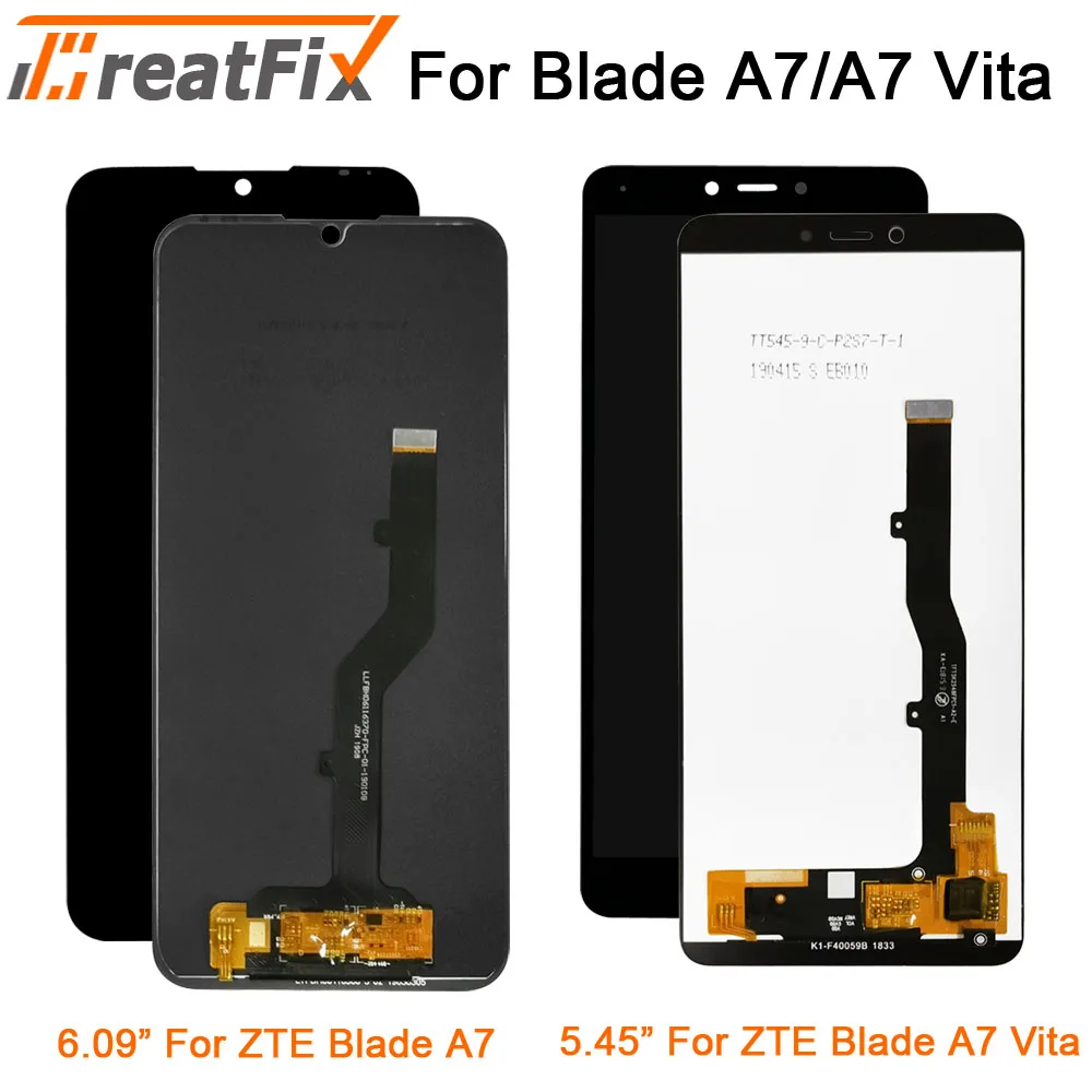 Оригинальный протестированный для ZTE Blade A7 2019RU ЖК-дисплей с сенсорным экраном