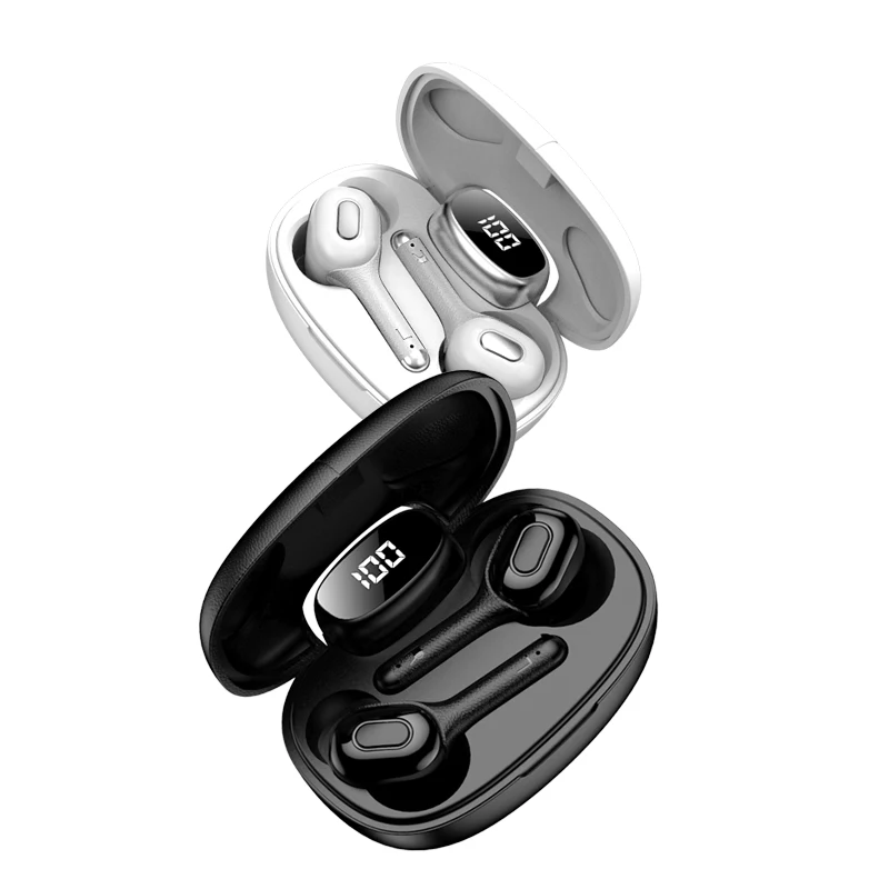 Portable  T9S  Translation  Earphones  TWS  Bluetooth 5.0 Stereo Wireless Earphone instant  voice Sports Headset With Charging