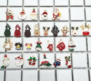 

300 pcs Christmas mix Charm Pendants DIY Jewelry Making Accessories