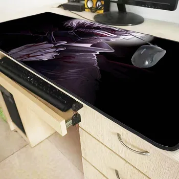 

XGZ Tokyo Ghoul Anime Large Gaming Mouse Pad Gamer Locking Edge Keyboard Mat Desk pad for CSGO Dota Game XXL