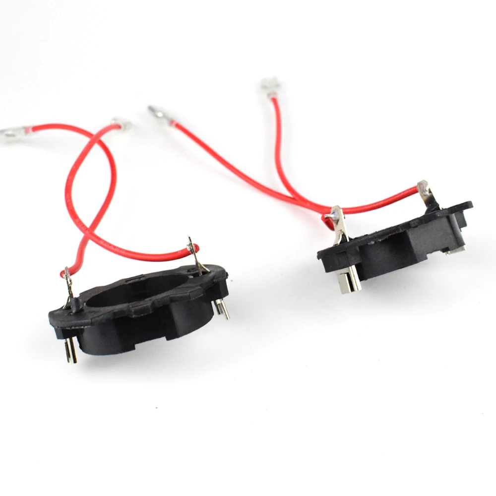 H7 Led адаптер для Volkswagen MK5 Jetta GOLF 5 авто Запчасти базовые Фары Держатель с проводом 2