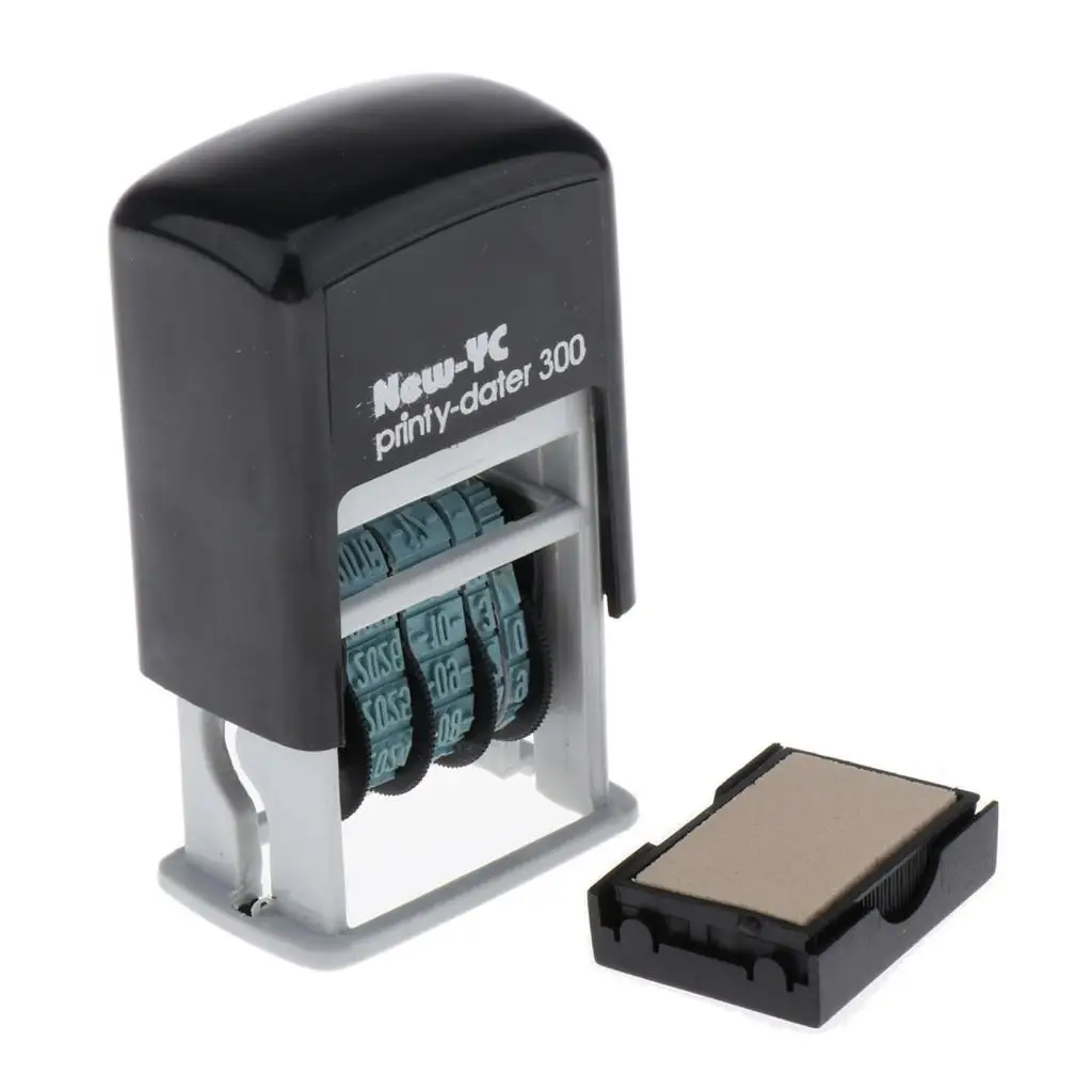 Mini Self-inking Date Stamp Year/ Month /Day Valid For 11 Years of Dates Start With 2014