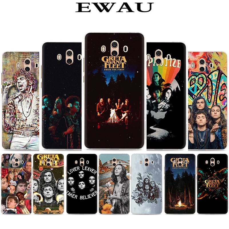 

EWAU Greta Van Fleet Josh Kiszka Hard Phone Cover Case for Huawei Y5 Y6 Y7 Y9 Mate10 20 Lite pro Nova 2 3 5 i
