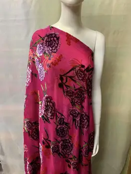 

High-end fashionable Multicolors African Lace Fabrics 2020 Embroidered High Qualit Nigerian Velvet French Tulle Lace Fabric Lace