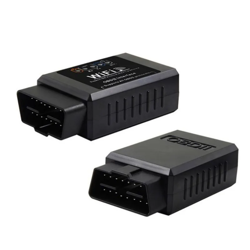 Новейший ELM327 V1.5 OBD2 wifi автомобильный детектор неисправностей с высоким качеством и безопасной в использовании