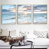 Sunrise Coastal Decorative Canvas Poster Blue Sea Landscape Picture Waves Canvas Painting Print Beach Wall Art Picture Home Deco ► Photo 2/6