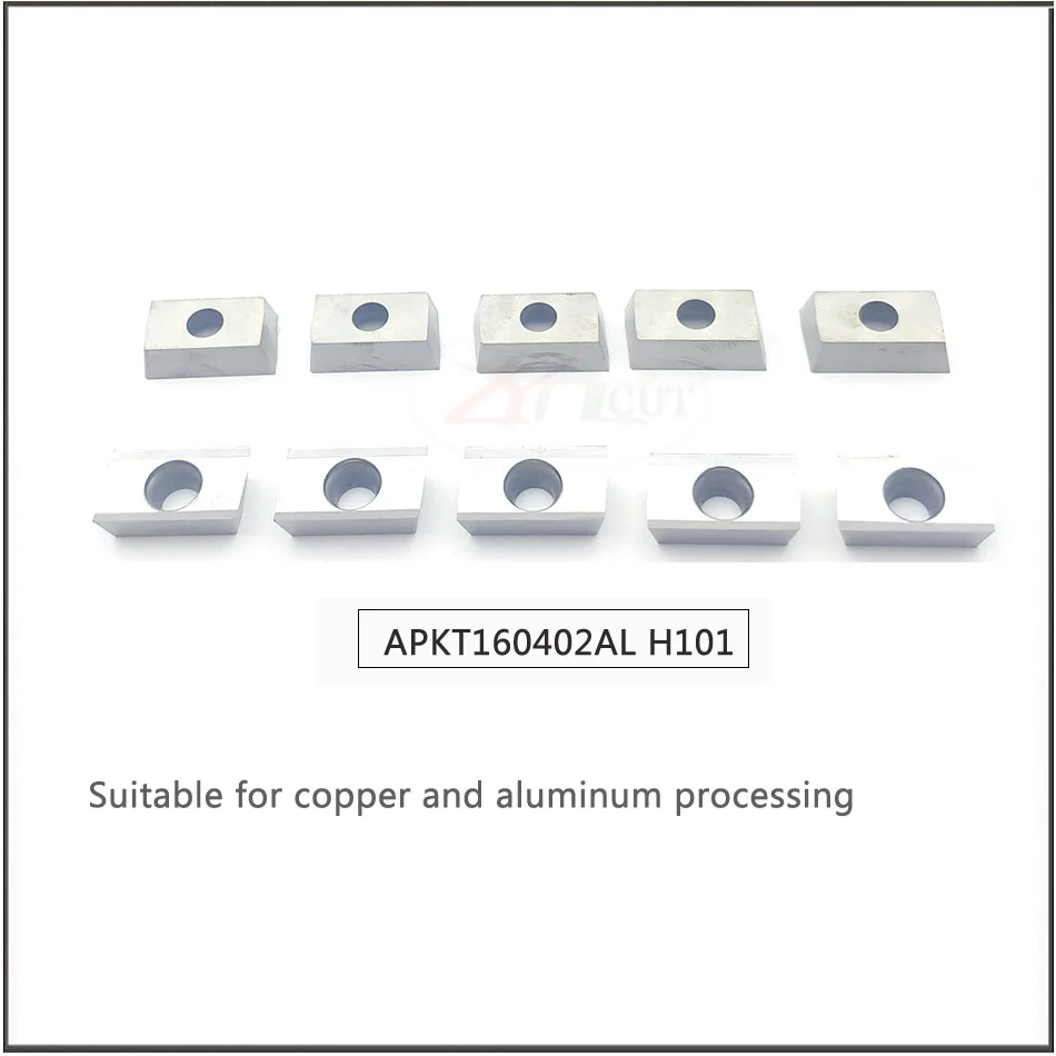 10 шт. APMT1604PDER H2/M2 P201F, R0.8 плоское Черновая режущее лезвие с твердосплавной вставкой, прямоугольное плечо лицо фрезерные вставки