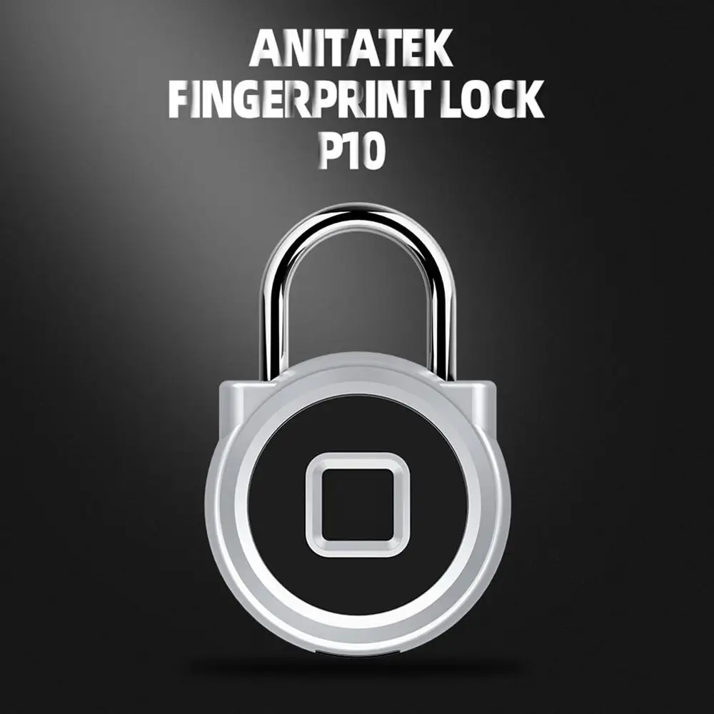 P10 Smart Keyless замок отпечатков пальцев Противоугонная дверь навесной для чемодана